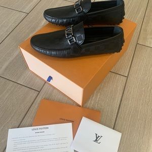 Louis Vuitton Hockenheim Moccasin Men Authentic